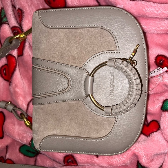See by Chloe Gray Crossbody Bag NWOT - Picture 2 of 7